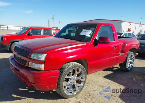 2004 Chevrolet Silverado 1500 Z71 из США, поврежденный, VIN 1GCEK14T64Z139528
